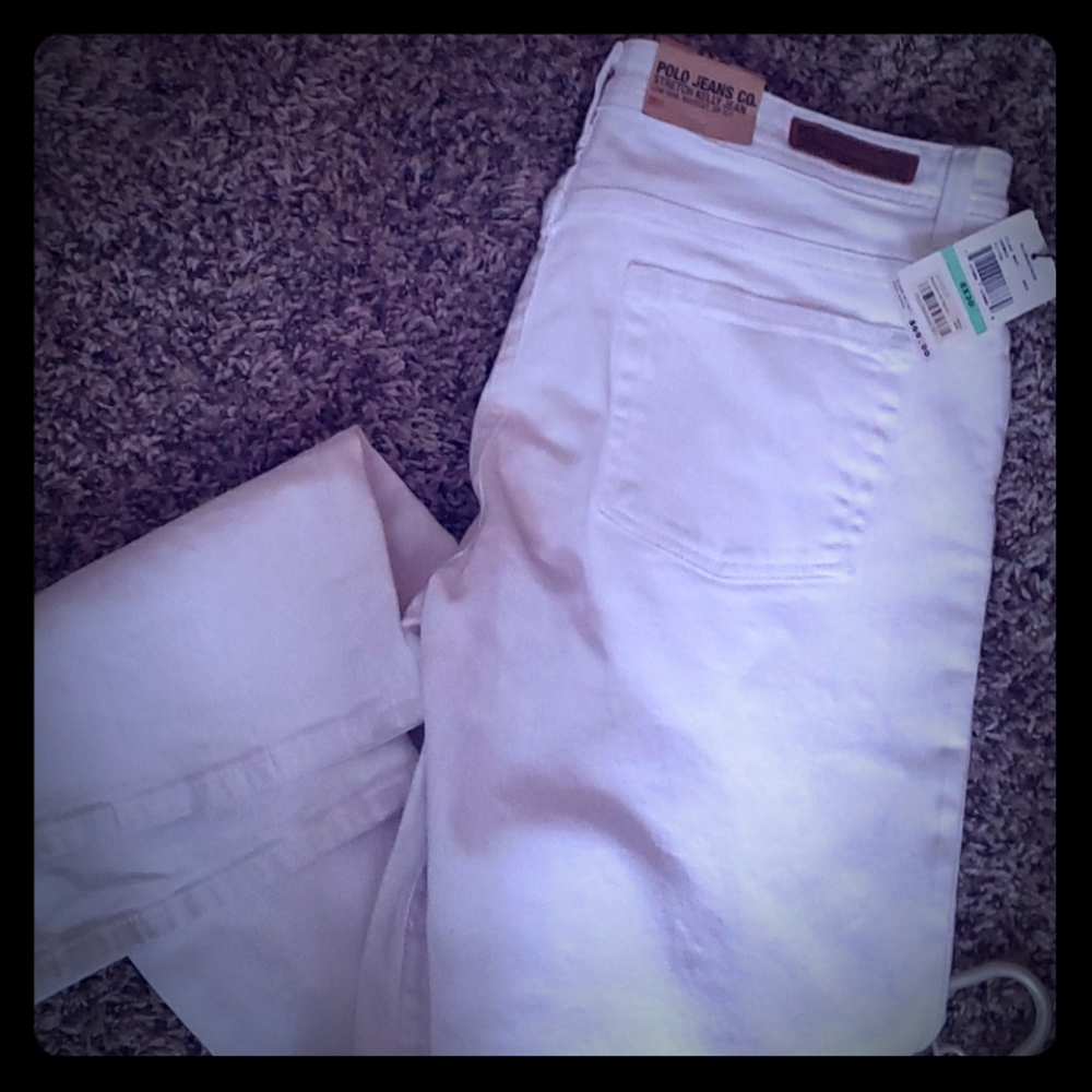 NWT Bootcut Polo white Jean's